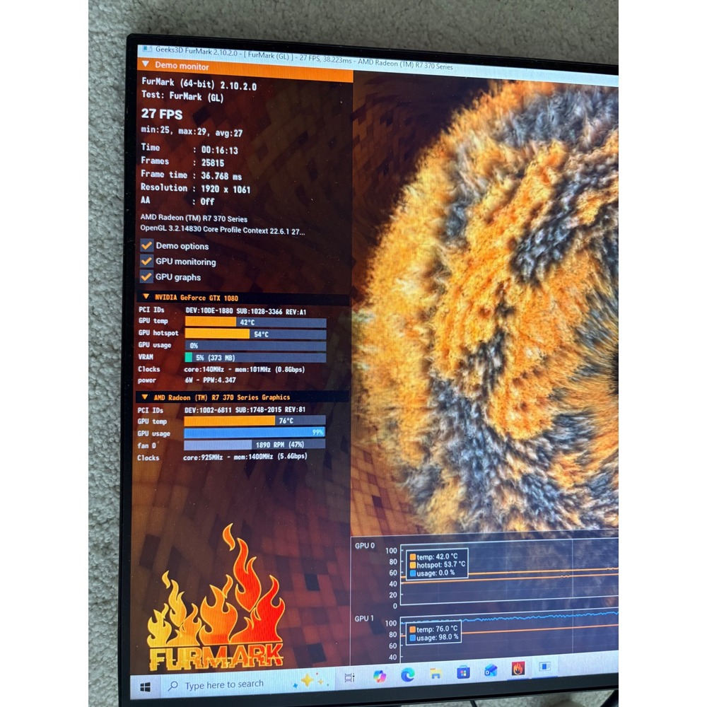 Sapphire Radeon R7 370 Nitro 11240-04 4GB GDDR5 Dual Fan GPU Tested & Works - Picture 10 of 10